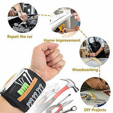 Carica l'immagine nel visualizzatore di Gallery, Bracciale Magnetico - Polsiera magnetica con Forti Magneti,Polsino