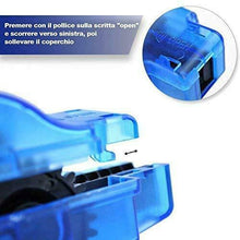 Carica l&#39;immagine nel visualizzatore di Gallery, Pulisci Catena Bici ALISTAR Lavacatena da bici Professionale Accessori...