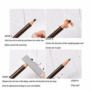 Matita per sopracciglia impermeabile waterproof eyebrow professionale Tirare...