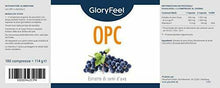 Carica l'immagine nel visualizzatore di Gallery, GloryFeel Estratto di semi d'uva OPC in Capsule Dose Giornaliera di 1000mg di...