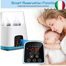Carica l&#39;immagine nel visualizzatore di Gallery, SaponinTree Scaldabiberon Sterilizzatore Elettrico, 6 in 1 Scaldabiberon
