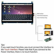 Carica l&#39;immagine nel visualizzatore di Gallery, Monitor touchscreen portatile da 7 pollici per Raspberry Pi 4, display...