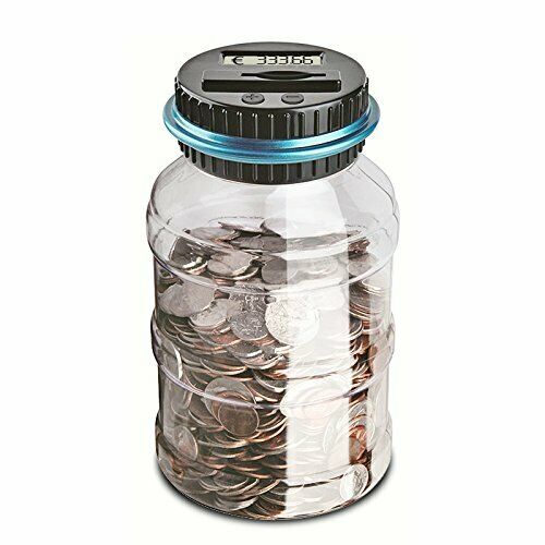 Vingtank Digital Coin Bank Savings Jar Contatore automatico della moneta...