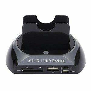 'KKmoon 2.5 "3.5 docking station per e-SATA Lettore di schede/Concentratore...