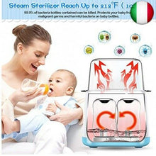 Carica l&#39;immagine nel visualizzatore di Gallery, SaponinTree Scaldabiberon Sterilizzatore Elettrico, 6 in 1 Scaldabiberon