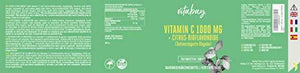 vitabay Vitamina C 1000 mg + Bioflavonoidi, 250 Compresse Vegane