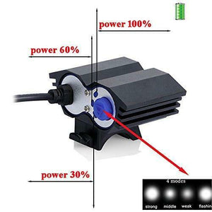 EFUN Faro Bicicletta Anteriore LED Luce luci per Bici MTB,Torcia...