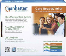 Carica l'immagine nel visualizzatore di Gallery, Lettore di schede di memoria da incasso per slot 3.5" per case PC, Micro SD USB