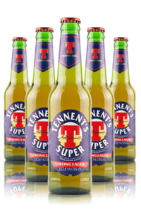 Tennent's Super Cassa da 24 bottiglie x 33cl