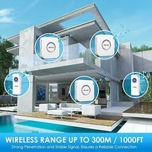 Carica l'immagine nel visualizzatore di Gallery, Campanello Senza Fili PHYSEN Wireless Doorbell IP55 Impermeabile,2...