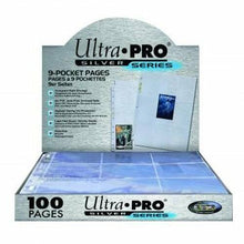Carica l'immagine nel visualizzatore di Gallery, Ultra Pro 150122 - Silver Series, 100 Fogli per raccoglitore di schede
