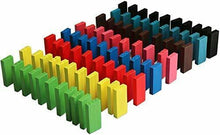 Carica l'immagine nel visualizzatore di Gallery, Set da 240 Pezzi Domino Kit di Costruzione per Raduno in Legno Standard...