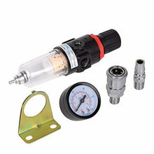 Carica l'immagine nel visualizzatore di Gallery, Hotgod 1/4" BSP Filtro Aria Regolatore Compressore Umidità Trappola Olio...