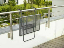 Carica l&#39;immagine nel visualizzatore di Gallery, greemotion 416505 Tavolino Pieghevole da Balcone, Regolabile in Piccolo