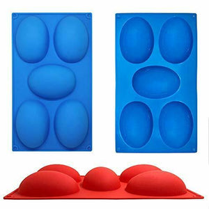 SourceTon - Stampo in silicone a forma di uova Pasqua, per torte,...