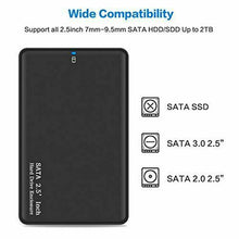 Carica l'immagine nel visualizzatore di Gallery, Case Esterno per Disco Rigido ,USB 3.0 Enclosure Hard Disk 2.5 '' HDD...
