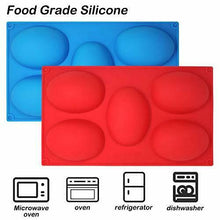 Carica l&#39;immagine nel visualizzatore di Gallery, SourceTon - Stampo in silicone a forma di uova Pasqua, per torte,...