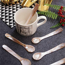 Carica l'immagine nel visualizzatore di Gallery, DUEBEL Set di 6 Cucchiai per Caviale MOP in Madreperla Rosa con Manico...