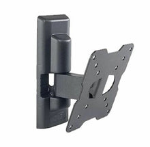 Carica l'immagine nel visualizzatore di Gallery, Supporto inclinabile da parete per TV fino a 25", Sistema VESA 50 75 100 mm Nero