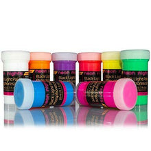 Carica l&#39;immagine nel visualizzatore di Gallery, neon nights 8 x Vernice Fosforescente Si Illumina Al Buio Neon Colorata...