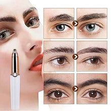 Carica l&#39;immagine nel visualizzatore di Gallery, Epilatore Sopracciglia Donna, Eyebrow Trimmer, Flawless Indolore Brows...