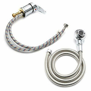Set di rubinetti miscelatori per lavabo da parrucchiere e saloni bellezza.