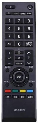 Telecomando sostitutivo compatibile per Toshiba tv CT-90326 CT-90380 CT-90386