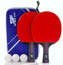Carica l&#39;immagine nel visualizzatore di Gallery, Set Racchette Ping Pong Professionale STEXFIT, 2 Con Borsa, 2...