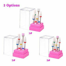 Carica l&#39;immagine nel visualizzatore di Gallery, Anself 7pcs Punte per Fresa Unghie in Ceramica,Punte Cuticole per...