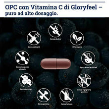 Carica l'immagine nel visualizzatore di Gallery, GloryFeel Estratto di semi d'uva OPC in Capsule Dose Giornaliera di 1000mg di...