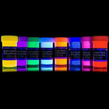 Carica l&#39;immagine nel visualizzatore di Gallery, neon nights 8 x Vernice Fosforescente Si Illumina Al Buio Neon Colorata...