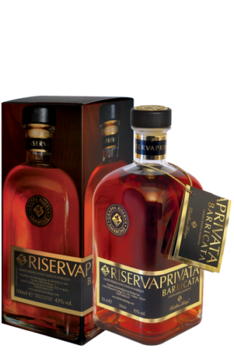 Grappa Riserva Privata Barricata Bottega 70cl - Astucciato