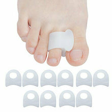 Carica l'immagine nel visualizzatore di Gallery, Sumiwish [10x] Separatore Dita Piede, Alluce Valgo Correttore, Gel White
