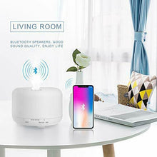 Carica l&#39;immagine nel visualizzatore di Gallery, 700ML Diffusore per aromaterapia musicale,Diffusore di Oli...