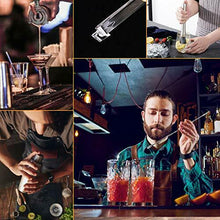 Carica l'immagine nel visualizzatore di Gallery, Set 9 Pezzi Cocktail, Set Shaker in Acciaio Inossidabile, Strumento