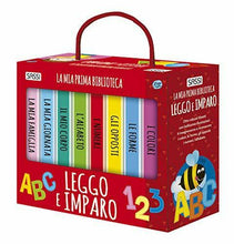 Carica l'immagine nel visualizzatore di Gallery, Leggo e imparo. La mia prima biblioteca. Ediz. illustrata (Italiano)...