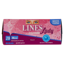 Carica l'immagine nel visualizzatore di Gallery, 84 PEZZI LINES INTERVALLO LADY MAXI PROTEGGISLIP DISTESI SALVASLIP SLIP PERDITE