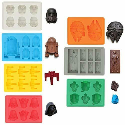 Sunerly, stampi per ghiaccio in silicone di Star Wars, ideali per...
