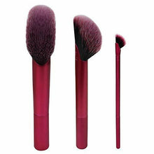 Carica l&#39;immagine nel visualizzatore di Gallery, Real Techniques Rebel Edge Trio set di pennelli trucco per viso/guance e...