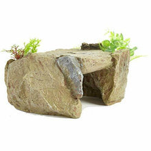 Carica l'immagine nel visualizzatore di Gallery, Pet Ting, grotta nascosta con tronco ornamentale per rettili e pesci