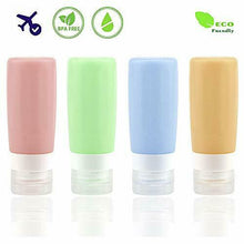 Carica l&#39;immagine nel visualizzatore di Gallery, Set di bottiglie da viaggio portatili Contenitori 4pack