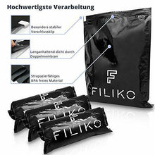 Carica l'immagine nel visualizzatore di Gallery, FILIKO - Set di 6 sacchetti sottovuoto da viaggio, per vestiti, non è...