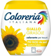 Carica l&#39;immagine nel visualizzatore di Gallery, Colorante per vestiti e tessuti color Giallo girasole, Utilizzabile in lavatrice