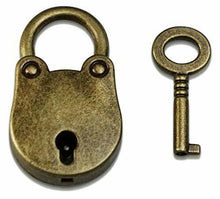 Carica l'immagine nel visualizzatore di Gallery, Scrigno del Tesoro con Lucchetto Vintage Bauletto Stile Antico per Accessori