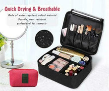 Carica l&#39;immagine nel visualizzatore di Gallery, DIMJ Porta Trucchi da Viaggio, Borsa Trucco Professionale Beauty Case Nero