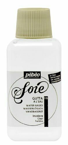 PEBEO - Tubetto di Pittura per Seta a Base d'Acqua Gutta, 250 ml, Trasparente