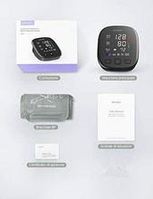 Carica l'immagine nel visualizzatore di Gallery, Misuratore elettronico per pressione sanguigna, Display LCD ampio, Memoria, Nero