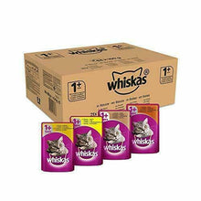 Carica l'immagine nel visualizzatore di Gallery, Whiskas Selezione in Salsa 84 Buste da 100 gr al Gusto di Pollo, Anatra,...