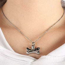 Carica l'immagine nel visualizzatore di Gallery, Pssopp Cane Urn Collana Memoriale Ossa Urna Pet Ciondolo in...