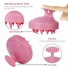 Carica l'immagine nel visualizzatore di Gallery, Clean Spazzola Morbido Massaggio Del Cuoio Capelluto Pettine Dei Capelli Rosa